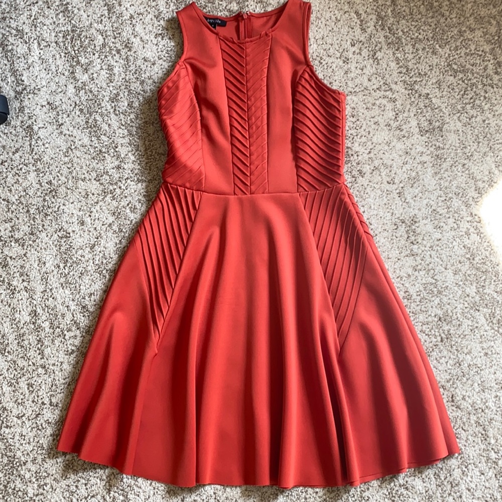 Sleeveless skater dress